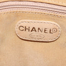 CHANEL Matelasse Shoulder Bag Lamb Skin Beige Gold CC Auth bs23120-18