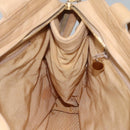 CHANEL Matelasse Shoulder Bag Lamb Skin Beige Gold CC Auth bs23120-20