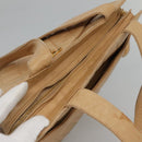 CHANEL Matelasse Shoulder Bag Lamb Skin Beige Gold CC Auth bs23120-6