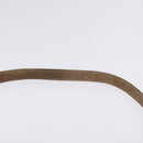 Christian Dior Honeycomb Canvas Shoulder Bag PVC Leather Beige Gold Auth bs23125-8