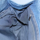 CHANEL Hand Bag Denim Blue CC Auth bs23137-18