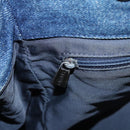 CHANEL Hand Bag Denim Blue CC Auth bs23137-20