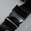 DOLCE&GABBANA Leopard Waist Bag Canvas Green Black Auth bs23142-16