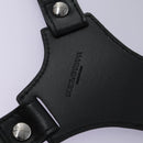 DOLCE&GABBANA Leopard Waist Bag Canvas Green Black Auth bs23142-21