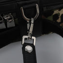 DOLCE&GABBANA Leopard Waist Bag Canvas Green Black Auth bs23142-9