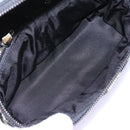 DOLCE&GABBANA Leopard Waist Bag Canvas Green Black Auth bs23142-33