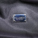 DOLCE&GABBANA Leopard Waist Bag Canvas Green Black Auth bs23142-38