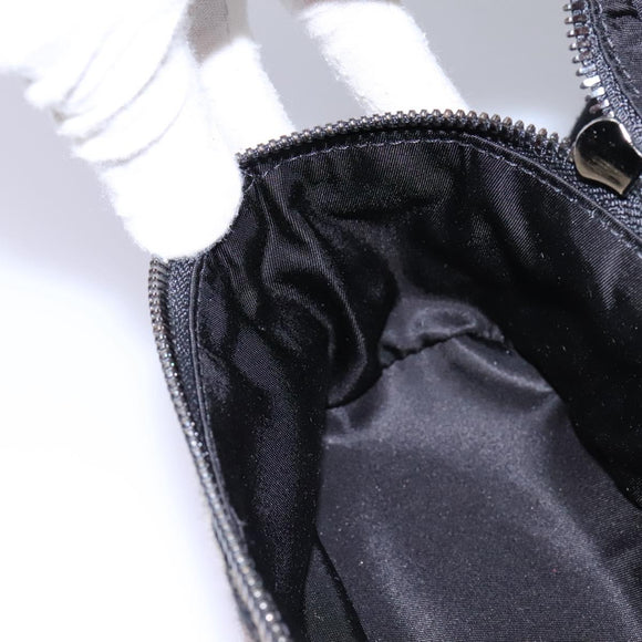 DOLCE&GABBANA Leopard Waist Bag Canvas Green Black Auth bs23142