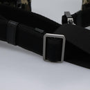 DOLCE&GABBANA Leopard Waist Bag Canvas Green Black Auth bs23142-14