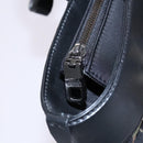 DOLCE&GABBANA Leopard Hand Bag Canvas 2way Green Black Auth bs23143-10