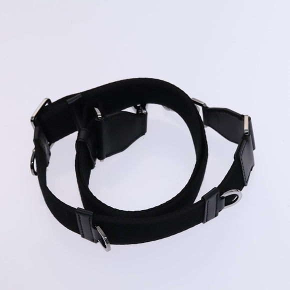 DOLCE&GABBANA Leopard Hand Bag Canvas 2way Green Black Auth bs23143