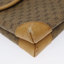 GUCCI Micro GG Canvas Shoulder Bag PVC Leather Beige Auth bs23145-14
