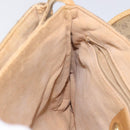 GUCCI Micro GG Canvas Shoulder Bag PVC Leather Beige Auth bs23145-19