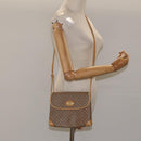 GUCCI Micro GG Canvas Shoulder Bag PVC Leather Beige Auth bs23145-23