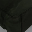 PRADA Hand Bag Nylon Green Silver Auth bs23150-14
