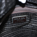 PRADA Hand Bag Nylon Green Silver Auth bs23150-18