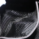 PRADA Hand Bag Nylon Green Silver Auth bs23150-22