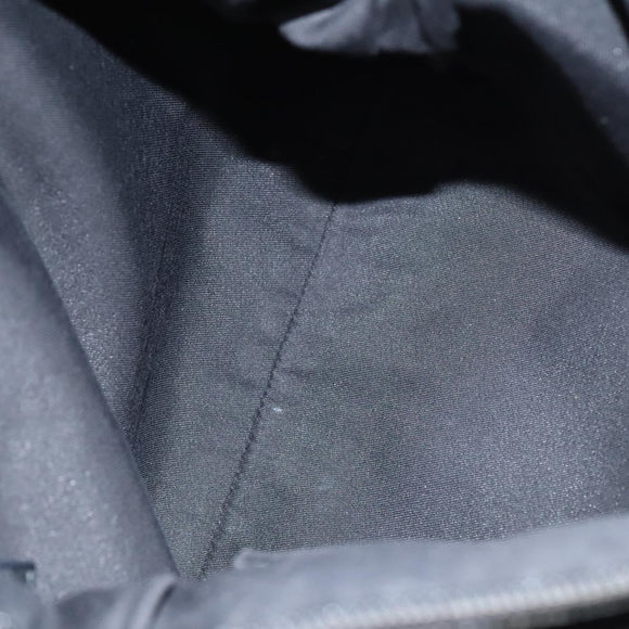 GUCCI GG Canvas Shoulder Bag Black 145857 Auth bs23151