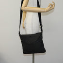GUCCI GG Canvas Shoulder Bag Black 145857 Auth bs23151-23
