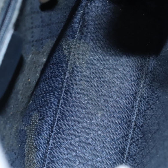 GUCCI Bamboo Backpack Enamel Black Gold Auth bs23155