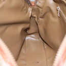 CELINE Macadam Canvas Shoulder Bag PVC Beige Gold Auth bs23175-20