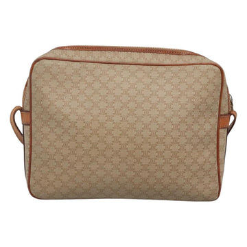 CELINE Macadam Canvas Shoulder Bag PVC Beige Gold Auth bs23175 - 0