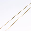 Christian Dior Necklace Metal Gold Tone Auth bs23178-11