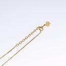 Christian Dior Necklace Metal Gold Tone Auth bs23178-13