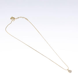 Christian Dior Necklace Metal Gold Tone Auth bs23178 - 0