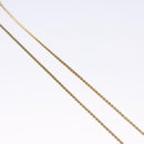 Christian Dior Necklace Metal Gold Tone Auth bs23178-5