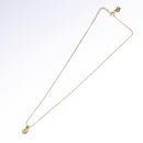 Christian Dior Necklace Metal Gold Tone Auth bs23178-9
