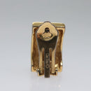 Christian Dior Earring Metal Gold Tone Auth bs23179-9