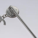 CHANEL Hairpin Pin Metal Silver LV Auth bs23181-10