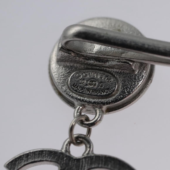 CHANEL Hairpin Pin Metal Silver LV Auth bs23181