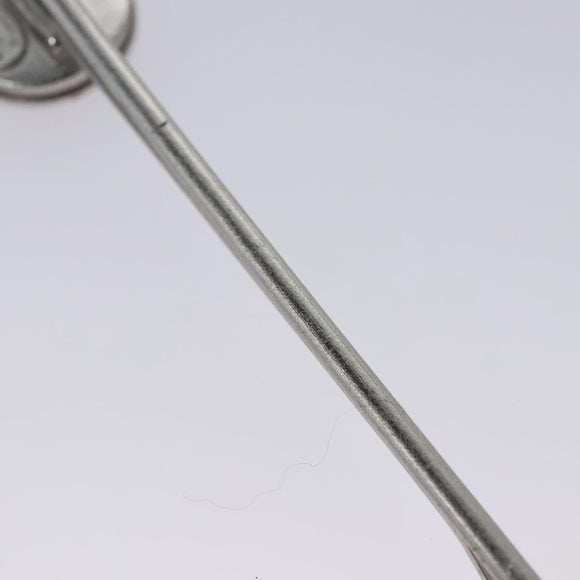 CHANEL Hairpin Pin Metal Silver LV Auth bs23181