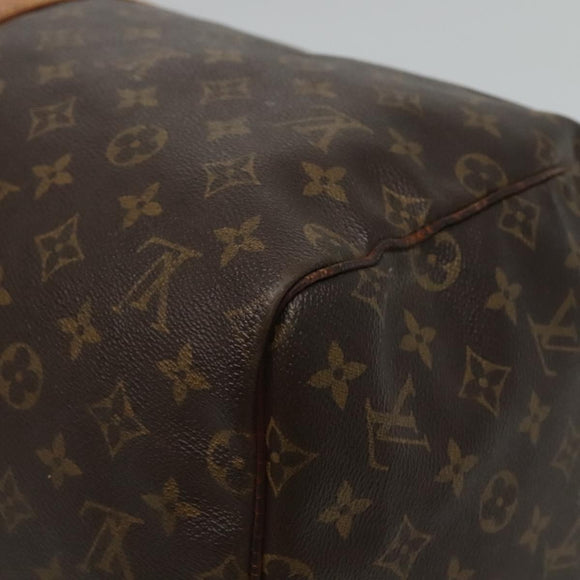 LOUIS VUITTON Monogram Keepall 55 Boston Bag M41424 LV Auth bs23192