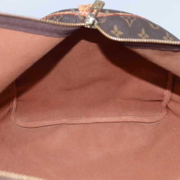 LOUIS VUITTON Monogram Keepall 55 Boston Bag M41424 LV Auth bs23192