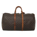 LOUIS VUITTON Monogram Keepall 55 Boston Bag M41424 LV Auth bs23192-2