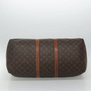 LOUIS VUITTON Monogram Keepall 55 Boston Bag M41424 LV Auth bs23192-5
