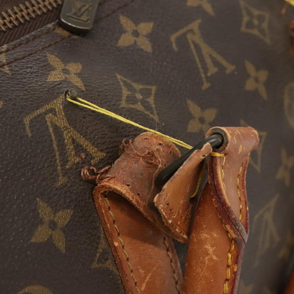 LOUIS VUITTON Monogram Keepall 55 Boston Bag M41424 LV Auth bs23193