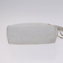 BALLY INTRECCIATO Shoulder Boston Bag Leather 3Set Black White Auth bs23216-15