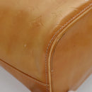 LOUIS VUITTON Monogram Vernis Houston Hand Bag Beige M91004 LV Auth bs23222-15