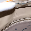 LOUIS VUITTON Monogram Vernis Houston Hand Bag Beige M91004 LV Auth bs23222-20