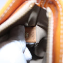 LOUIS VUITTON Monogram Vernis Houston Hand Bag Beige M91004 LV Auth bs23222-12