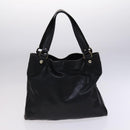 BALLY Shoulder Bag Canvas Leather 2Set Beige Black Auth bs23228-12