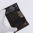 FENDI Pecan Canvas Zucca Canvas Bag Suede 4Set Pink Brown black Auth bs23233-30