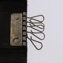 FENDI Pecan Canvas Zucca Canvas Bag Suede 4Set Pink Brown black Auth bs23233-31