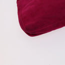 FENDI Pecan Canvas Zucca Canvas Bag Suede 4Set Pink Brown black Auth bs23233-8