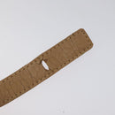 CHANEL Bracelet Leather Purple CC Auth bs23239-9