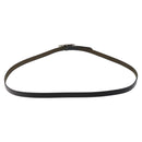 HERMES Appi 3 Bracelet Leather Black Auth bs23243-3